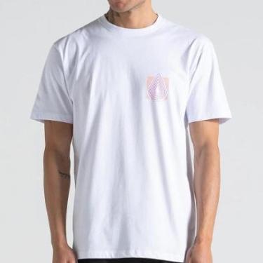 Imagem de Camiseta Volcom Plated SM26 Masculina-Masculino