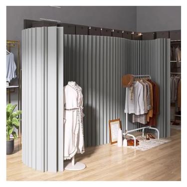 Imagem de Room divider Divisórias dobráveis, uma tela de papel simples divide temporariamente a tela, painel de parede acordeão deformável(3X1.6M/9.8X5.2FT)