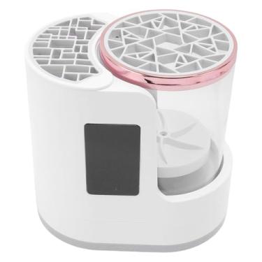Imagem de SUNGOOYUE Limpador de Pincel de Maquiagem Elétrico, Limpeza Rápida Lavadora Cosmética Automática USB Com Função de Secagem Temporizador 5M Limpeza 2H / 5H Secagem para Todos Os Tipos de