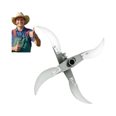 Imagem de Conjunto De Lâminas De Cortador De Grama Em Aço Inoxidável Resistente 