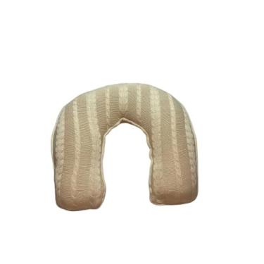 Imagem de Almofada de Amamentação Travesseiro Amamentar Tricot Baby com Zíper (Avelã)