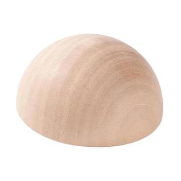 Imagem de Fancyes Ferramenta de prensa para pratos de cerâmica, em madeira, para iniciantes, portátil, para moldar a parte superior de tigelas e pratos, 18cm