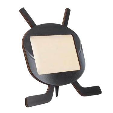 Imagem de Generic Porta-retratos de madeira para mesa, com tema esportivo, ideal para decoração de escritórios, times de futebol, aposentadoria e eventos esportivos, Hóquei