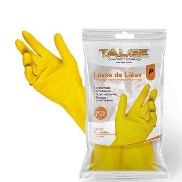Imagem de Luva Multiuso Latex Talge Amarela, P