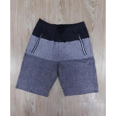 Imagem de Bermuda Masculina Elastano Dry Fit Academia Esport Treino, 3 tons, P