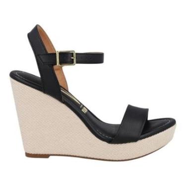 Imagem de Sandália Feminina Vizzano Salto Anabela Tramado-Feminino