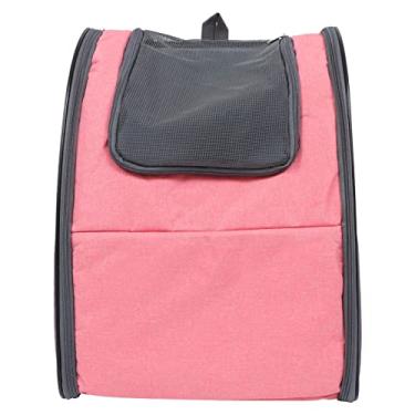 Imagem de Porta-mochila para gato dobrável Mochila ventilada para cachorro Mochila de viagem para animais de estimação