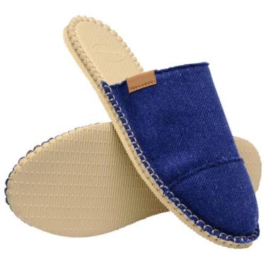 Imagem de Alpargata Havainas Sapatilha Mule Unissex - Havaianas, Azul, 37