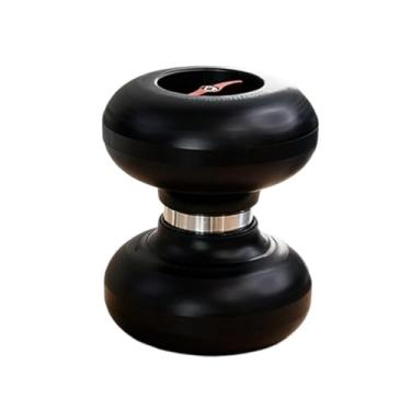 Imagem de YIJU Aparelho de exercícios para os braços, ideal para uso em casa e na academia, para homens e mulheres. Aparelho para queimar gordura, fortalecer os, Preto