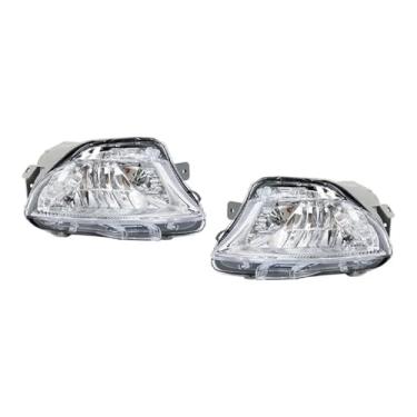 Imagem de FLJOYOEU Lâmpada de sinalização de farol de neblina para para-choque dianteiro automotivo sem lâmpada, compatível com Lexus LS460 LS460L LS600 LS600L 2006-2010 8122150090 (concha vermelha)