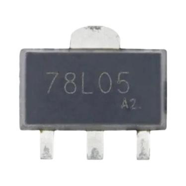 Imagem de Regulador De Tensão Linear 78L05 SOT89 7805 SOT-89 5V 100mA 150mA 300m