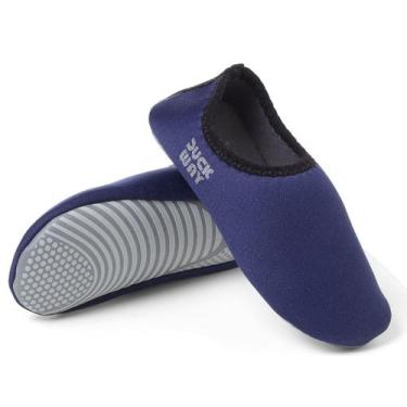 Imagem de Meia Sapatilha antiderrapante infantil proteção calce fácil - Duck Mei