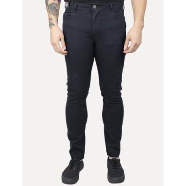 Imagem de Calça Ellus Jeans Masculina Skinny Sprouting Black Preta-Masculino