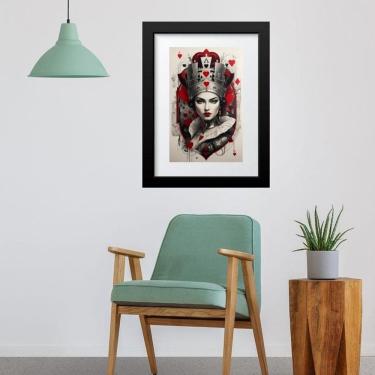 Imagem de Quadro Rainha De Copas - 60X48Cm