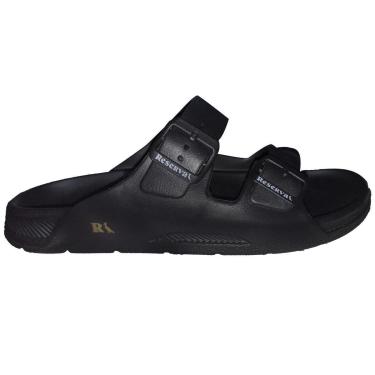 Imagem de Chinelo Reserva Arpoador Franciscana Slide Preto-Unissex