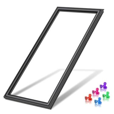 Imagem de Vedação de porta de geladeira WR24X20456 atualizada compatível com vedação de porta de geladeira GE para substituição de vedação de porta de alimentos frescos