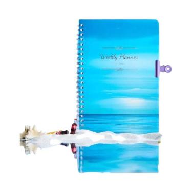 Imagem de Caderno Planejador Semanal Espiral A5 Sem Data, 52 Semanas, Diário De 