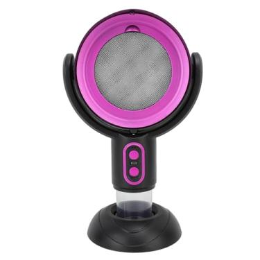 Imagem de Exaustor portátil para área de trabalho com íon negativo de 2 velocidades, filtro removível, copo de coleta de óleo, exaustor de cozinha, recarregável por USB, para churrasqueira interna, panela