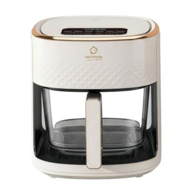 Imagem de Fritadeira Sem Óleo 4,5L Casa Prestige Innovare – Air Fryer 1200W, Controle de Temperatura por Toque, Cozinha Saudável, Assar,Fritar,Grelhar: Digital Touch, Cesto de Vidro Térmico Transparente PTFE