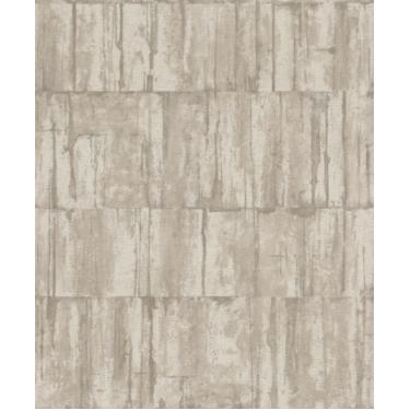 Imagem de Papel de Parede Barbara Home Pedras Cinza Metalizado 560329