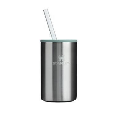 Imagem de CAN COOLER STANLEY COM CANUDO EVERYDAY 290ML PRATA STAINLESS STEEL 08573-00