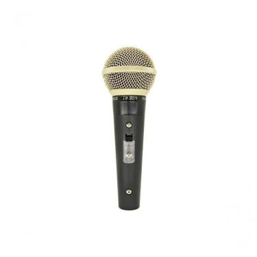 Imagem de Microfone Dinamico Profissional Leson Sm58 Plus Preto