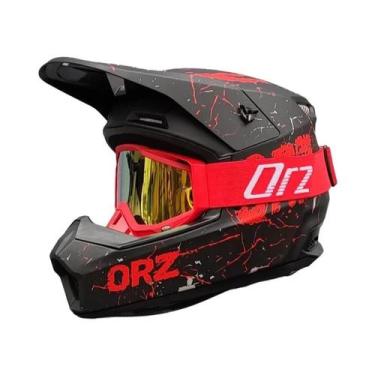 Imagem de Capacete De Motocicleta Offroad Para Downhill, Integral, Para Rally E 