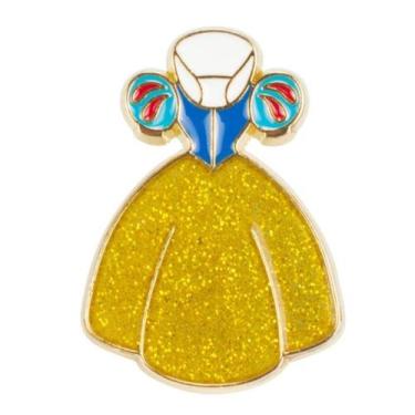 Imagem de Broche Roupa Branca De Neve 4cm - Disney