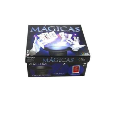 Imagem de Brinquedo Infantil 30 Truques de Magica + Cartola e Varinha - Pais & F