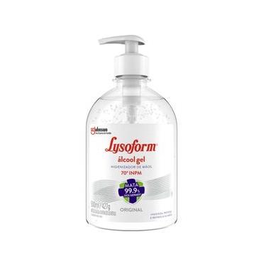 Imagem de Álcool em Gel Lysoform Higienizador de Mãos Original 500ml