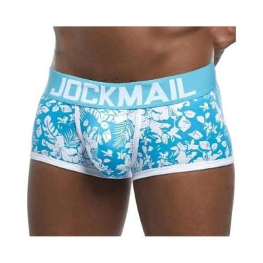 Imagem de Cuecas Boxer Masculinas De Algodão Sexy, Respiráveis E Confortáveis Co