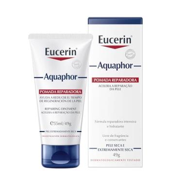 Imagem de EUCERIN Pomada Reparadora Aquaphor 50ml, Hidratação Intensiva, Hidratante Corporal