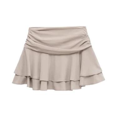 Imagem de Saia Curta De Verão Sexy E Fashion Para Mulheres, Estilo Hot Girl Com 