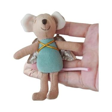 Imagem de Brinquedo De Pelúcia Para Bebê Menina, Coelho, Urso E Rato Fofos, Bone