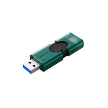 Imagem de Pen Drive Kingston, 256GB, USB-A + USB-C 3.2 Gen1, DataTraveler DuoG2 - DTDEG2/256GB-Unissex