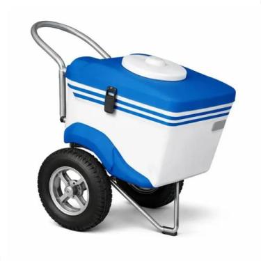 Imagem de Carrinho de Sorvetes 300 Picolés T375 Thermototal, AzulTampaBranca