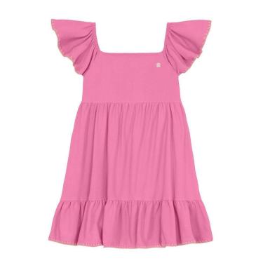 Imagem de Vestido infantil menina em liocel Brandili-Feminino