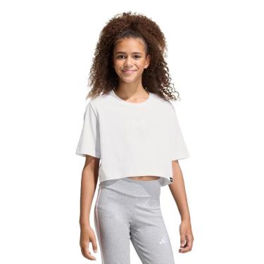 Imagem de Camiseta Adidas Cropped Estampada Everyday Glam Infantil-Unissex