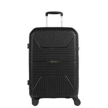 Imagem de Mala de Viagem Média com Rodas 360 PP Prime - Preto, Preto, Média