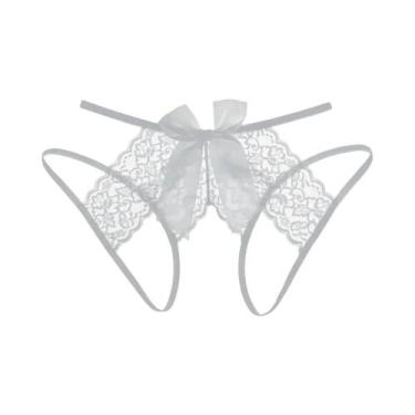 Imagem de Lingerie Sexy Em Renda plus Size Para Mulheres, Calcinhas Com Abertura