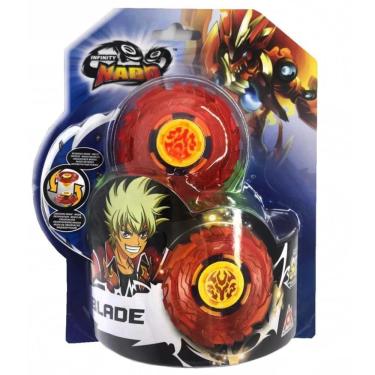 Imagem de Peão De Batalha Infinity Nado Plastic Series - Vermelho