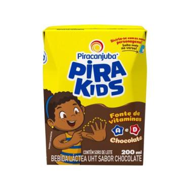 Imagem de Bebida Láctea Piracanjuba Pirakids Chocolate 200ml, Chocolate, 200ml