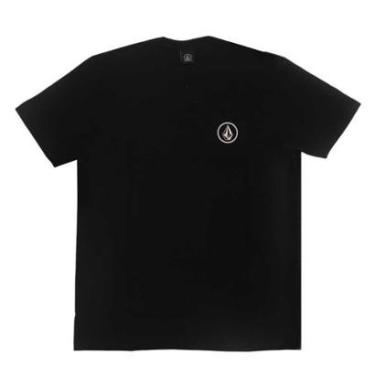 Imagem de Camiseta Volcom Circle Stone - Preto-Masculino