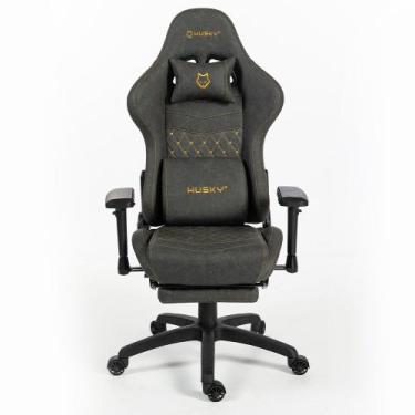 Imagem de Cadeira Gamer Husky Tempest 4D, Até 145kg, Braços 4D, Almofadas, Recli