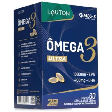 Imagem de Ômega 3 ULTRA MEG-3 1000mg EPA 400mg DHA 60 cápsulas - Lauton