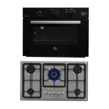 Imagem de Kit Infinity Fischer: Forno a Gás Grill 50L e Cooktop 5B Mesa Inox, 11
