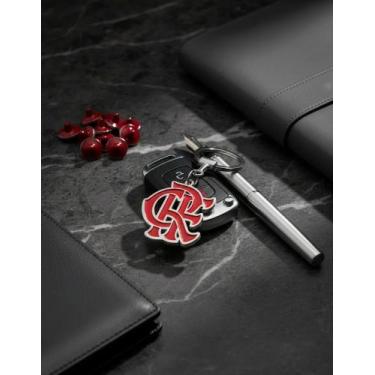Imagem de Chaveiro do CLUBE de REGATAS do F L A M E N G O / M E N G Ã O Metal pe