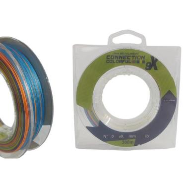 Imagem de Linha Multifilamento Crown Connection ColorFull 0,28 mm 300 m
