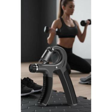 Imagem de 2x Hand Grip 60kg Neoprene Musculação Fisioterapia Preto - Congratulat