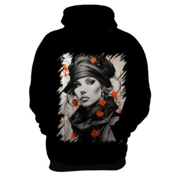 Imagem de Blusa de Frio Pintura a Carvão Mulher Arte 14 - Kasubeck Store®, Inf 1
